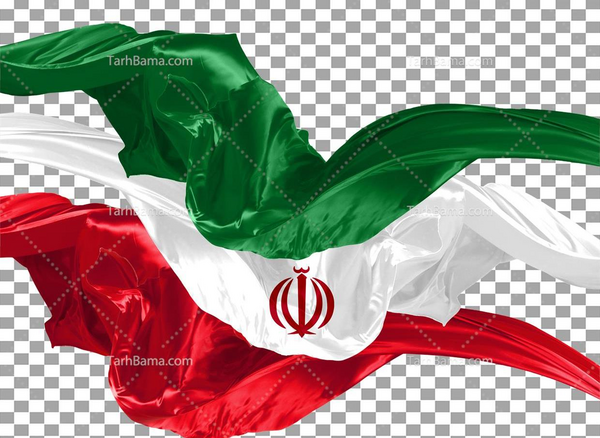 عکس پرچم ایران با میله