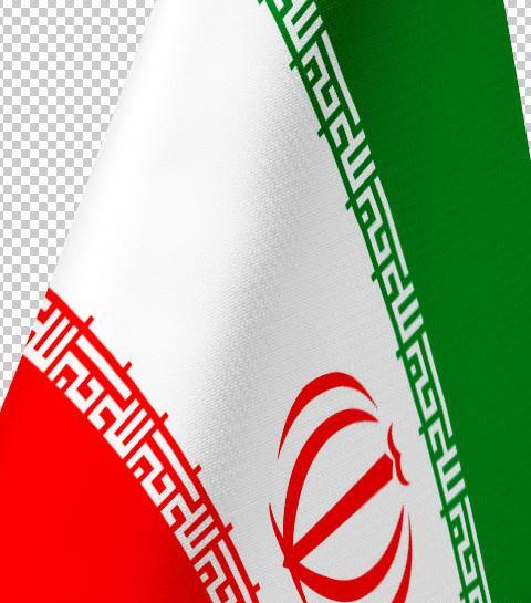 عکس پرچم ایران با میله