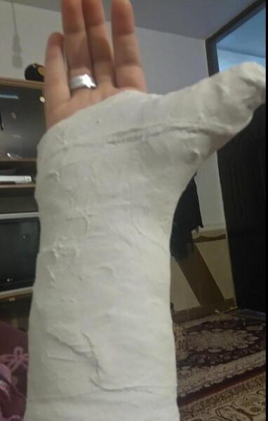 عکس زن توی بیمارستان