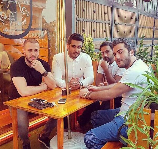 عکس شهاب مظفری با همسرش