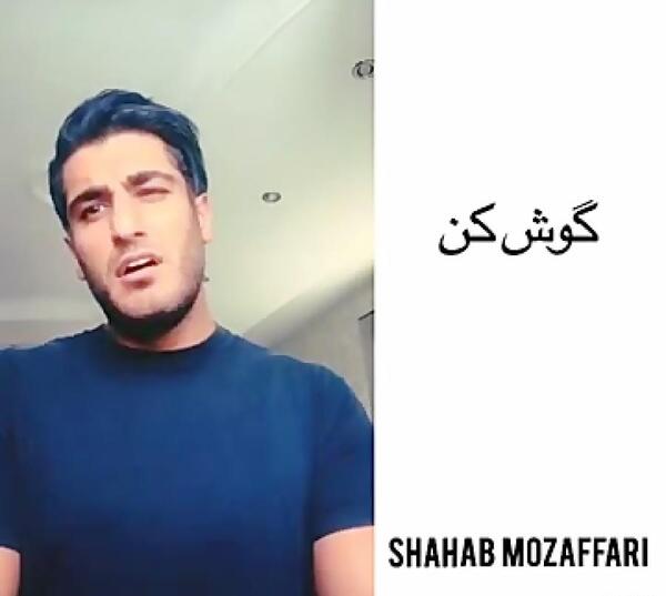 عکس شهاب مظفری با همسرش