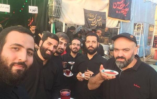 عکس حسین سیب سرخی