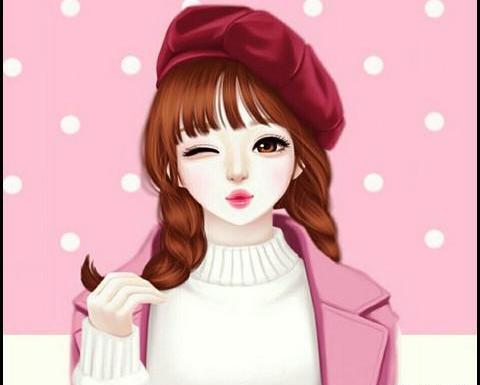 عکس دخترانه صورتی شیک