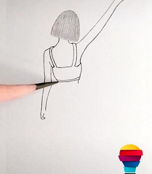عکس دختر کفشدوزکی بدون رنگ