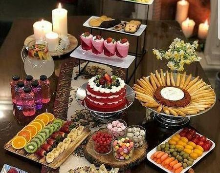 عکس ایده تزیین شب یلدا