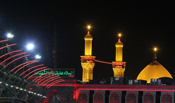 عکس حرم امام حسین زیبا