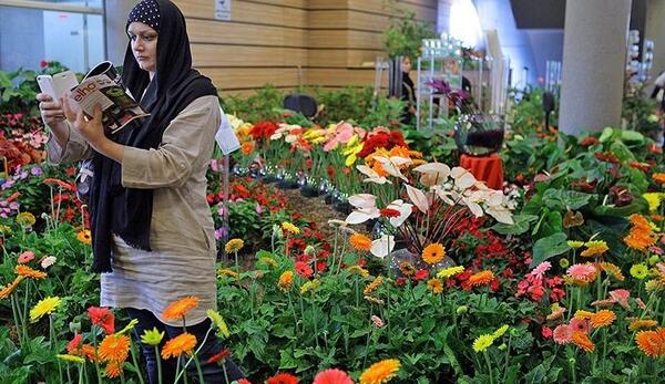 عکس تصاویر نمایشگاه گل