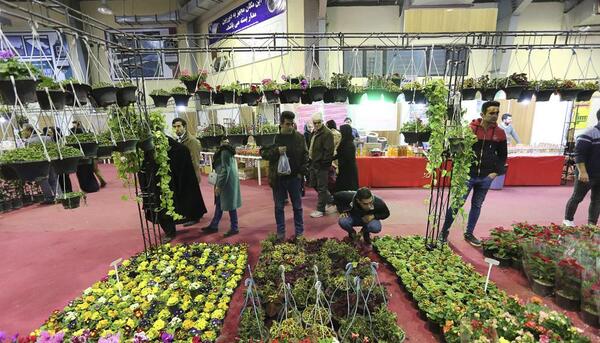 عکس تصاویر نمایشگاه گل