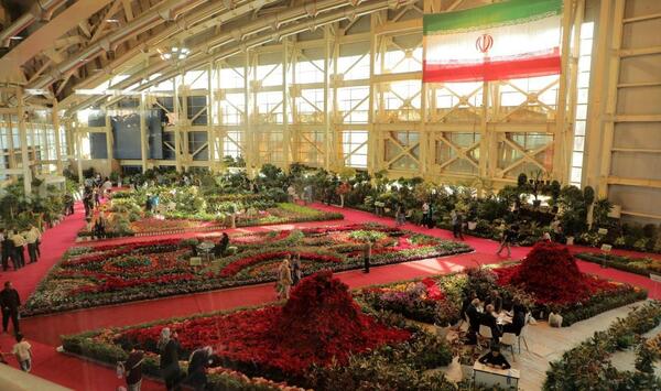 عکس تصاویر نمایشگاه گل