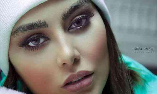 عکس سحر قریشی در استخر