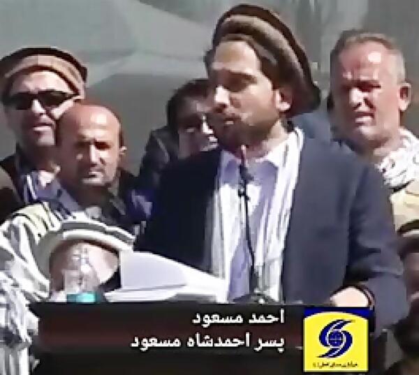 عکس جوانی احمد مسعود