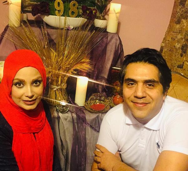 عکس های صبا راد و همسرش