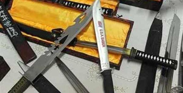 عکس چاقو قمه شمشیر