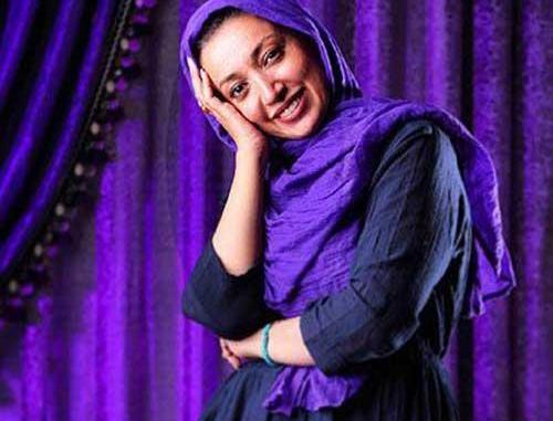 عکس نگار عابدی با همسرش