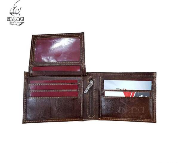 عکس کیف پول چرم مردانه
