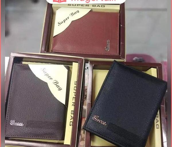 عکس کیف پول چرم مردانه