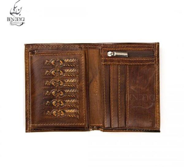 عکس کیف پول چرم مردانه