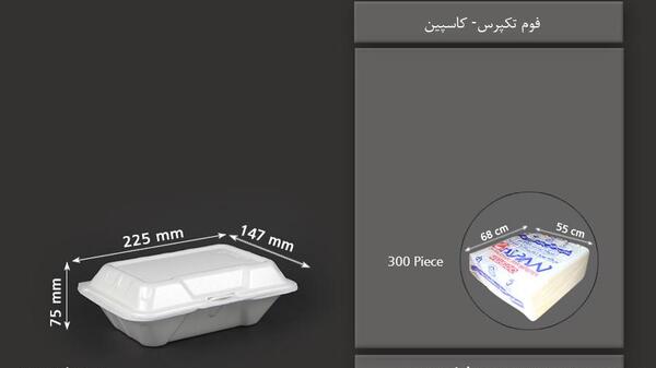 عکس ظرف غذا یکبار مصرف