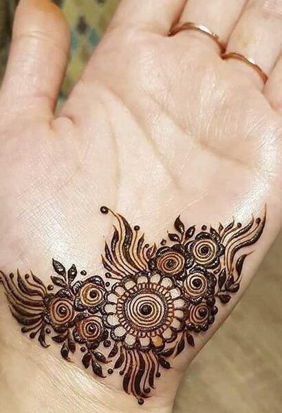 عکس حنا روی دست عروس و داماد