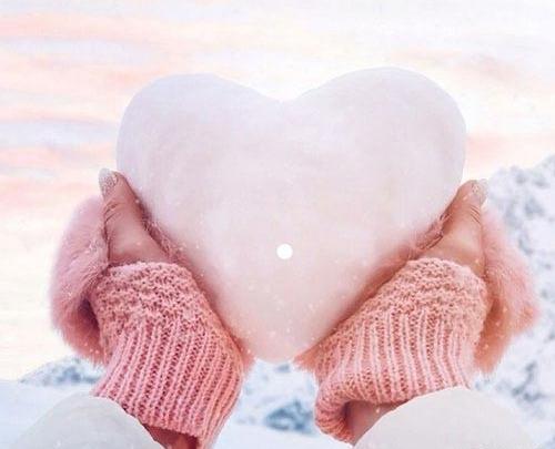 عکس پروفایل دخترانه برفی
