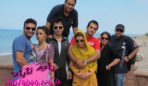 عکس محمدرضا گلزار در استخر