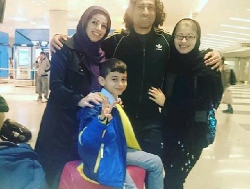 عکس مهرداد نیویورک و همسرش