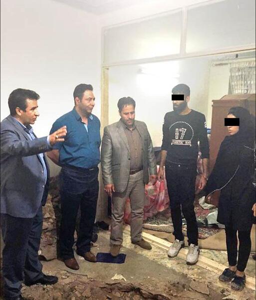 عکس مهرداد نیویورک و همسرش