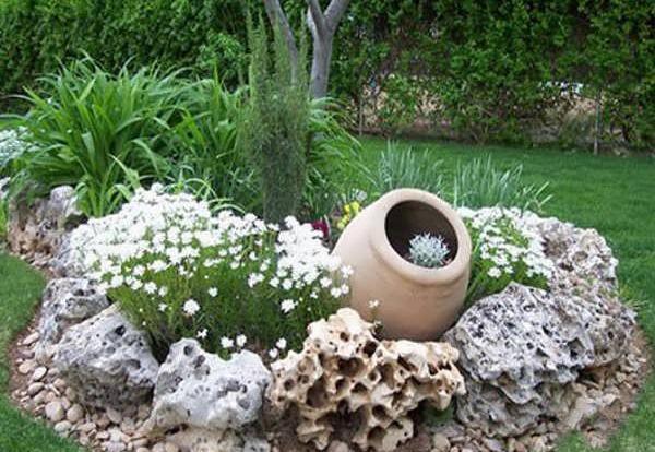 عکس های تزیین باغچه