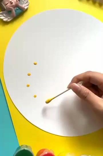 عکس نقاشی ساده با گواش