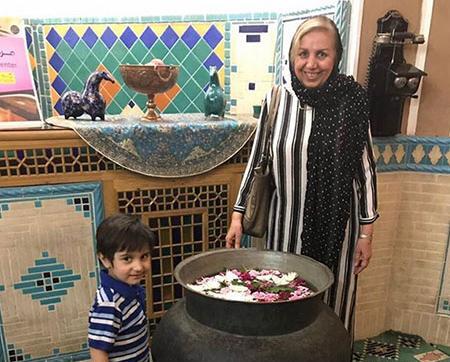 عکس مادر برزو ارجمند