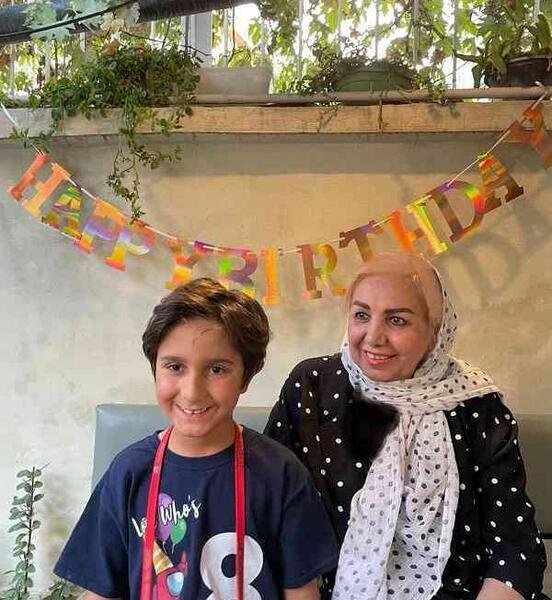 عکس مادر برزو ارجمند