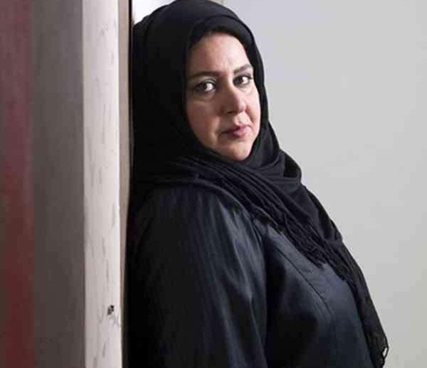 عکس شهره لرستانی در مراسم خاکسپاری