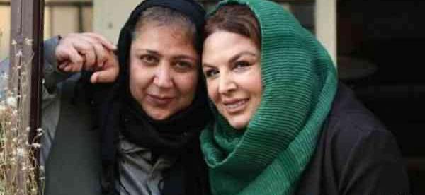 عکس شهره لرستانی در مراسم خاکسپاری