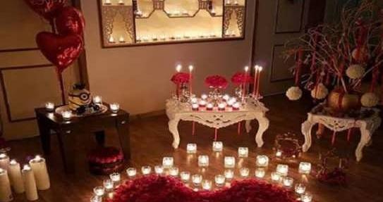 عکس ایده تزیین میز برای سالگرد ازدواج