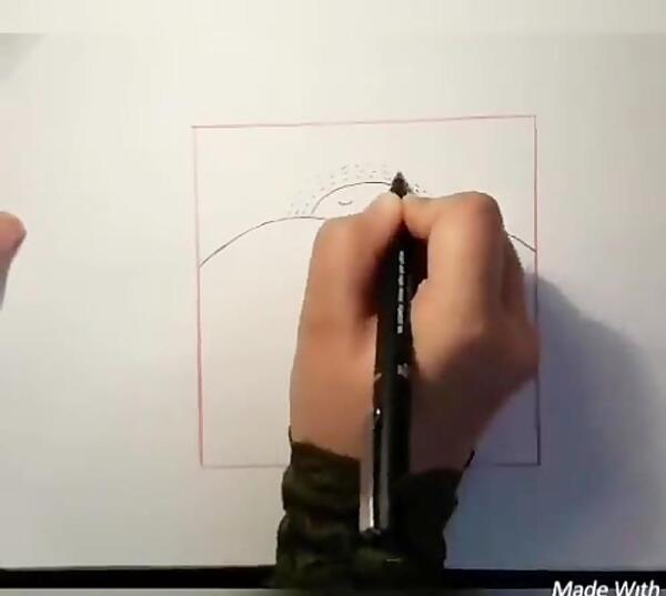 عکس نقاشی ساده و زیبا از فصل بهار