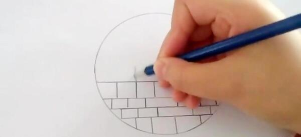 عکس نقاشی ساده و زیبا از فصل بهار