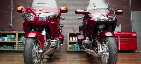 عکس موتور هوندا گلدوینگ