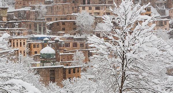عکس زمستان ماسوله