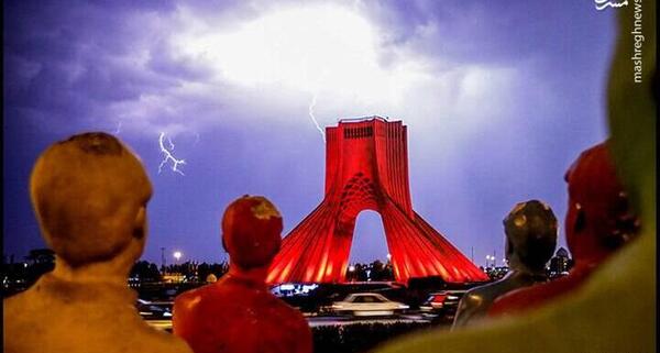 عکس برج آزادی تهران