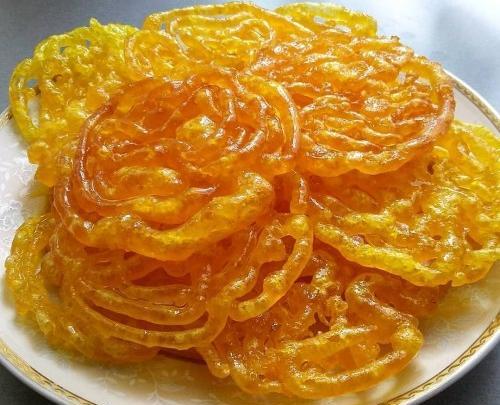 عکس شیرینی زولبیا بامیه
