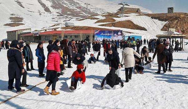 عکس زمستان توچال