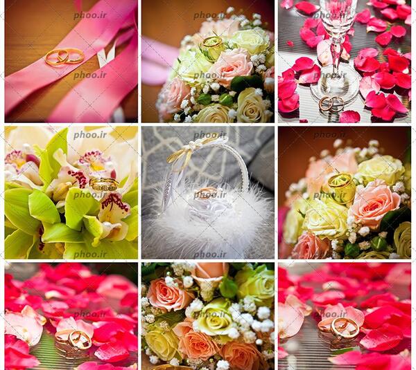 عکس های حلقه ازدواج عاشقانه