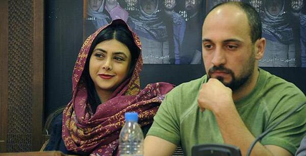 عکس آزاده صمدی و شوهرش