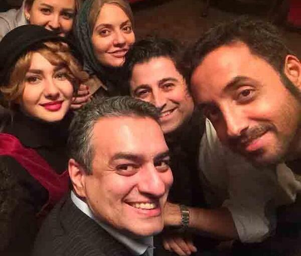 عکس آزاده صمدی و شوهرش