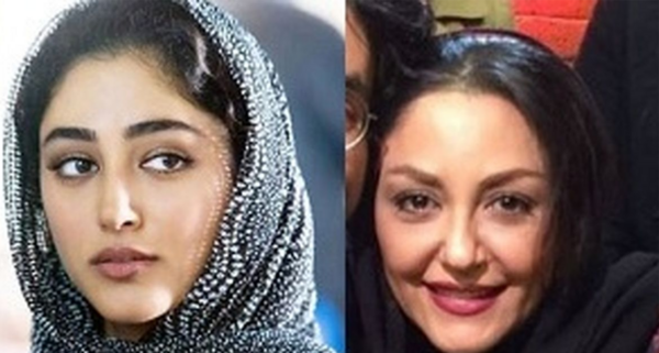 عکس شقایق فراهانی و خواهرش