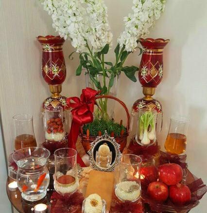 عکس ایده چیدمان هفت سین۹۸