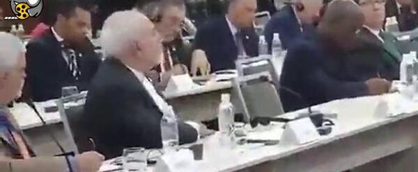 عکس ظریف عصبانی