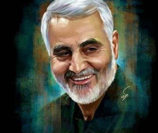 عکس حاج قاسم سلیمانی جدید برای پروفایل