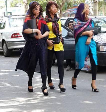 عکس پوشیدن مقنعه
