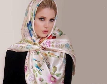 عکس پوشیدن مقنعه